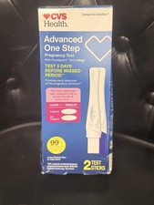 HEALTH ONE STEP PREGNANCY TEST 2 TEST STICK LOT OF EXP-12/31/27