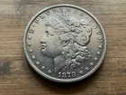 1878 8TF Morgan Silver Dollar Sharp Detail Cleaned