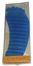 Lot (10) CD DVD Blue Right Foot Stand New in Box