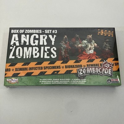 Zombicide Angry Zombies Box Set 3 Expansion Cmon CoolMiniOrNot Guillotine Games
