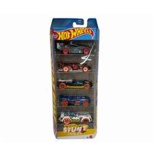 Hot Wheels Stunt Tracks 5-pack 164 Scale Die-cast Cars Piledriver Retro-act