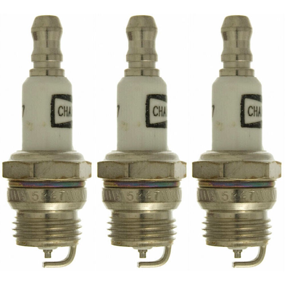 Champion Spark Plug 850 3pk Copper Plus Small Engine 14mm 7.8mm Tapered