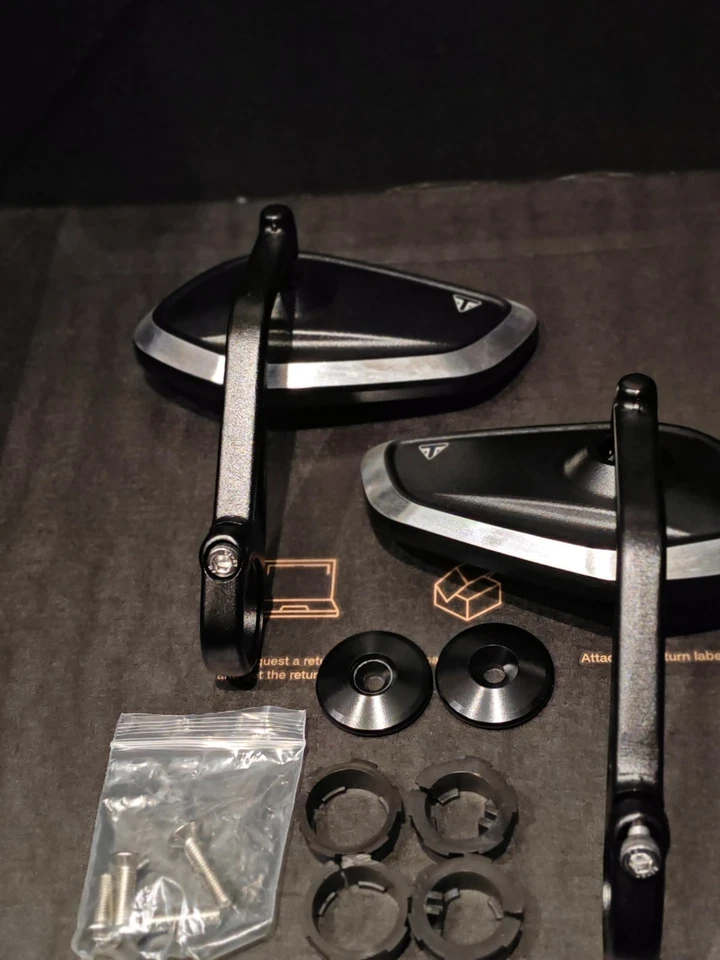 Triumph Bar End Rearview Mirrors For Street Triple 675 / 675R - Image 3 of 4