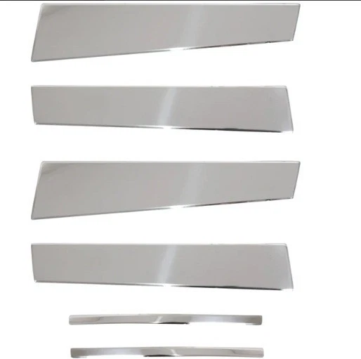 Door Post Pillar Trim Chrome Stainless Steel For Kia Sportage 2010-2014 6 Pcs Foto 3 de 4