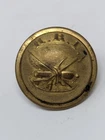 Antique US Infantry Brass Uniform Button HRI Scovill Mfg Co 3/4”