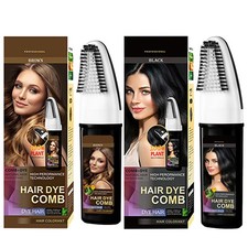 Colorful Plant Hair Dye With Innovative Comb Applicator,Natural Plant Hair Dye