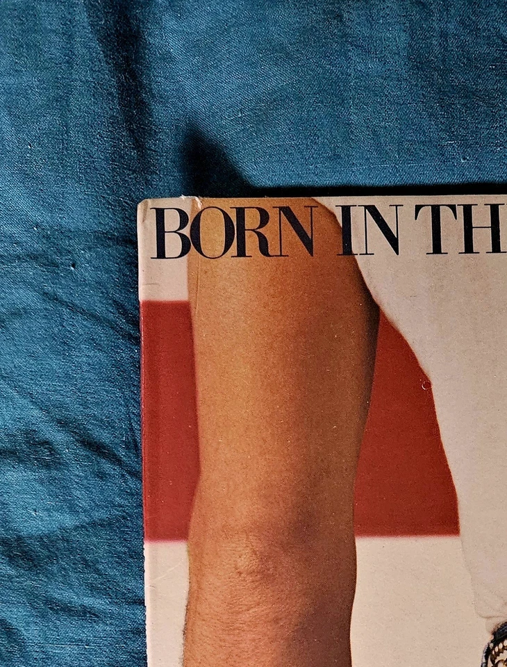 SEALED!!! 1984 BRUCE SPRINGSTEEN "Born In USA" MINT VINYL!!! 4 SHARP CORNERS!!! - Image 3 of 4