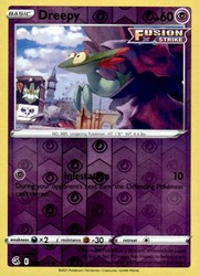 Dreepy 128/264 Reverse Holo Sword & Shield: Fusion Strike