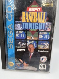 ESPN Baseball Tonight: Pennant Fever Edition - CIB, GC, (Sega CD, 1994) Genesis