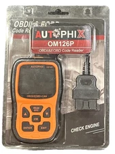 AUTOPHIX OM126P OBDII Scanner Car Code Reader Diagnostic Scan Tool Check Engine