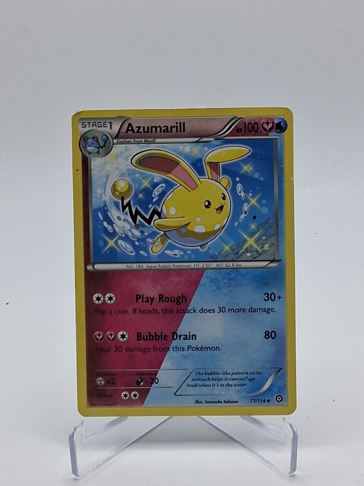 Azumarill 77/114 XY - Steam Siege Regular
