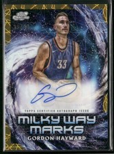 2023-24 Topps Chrome Cosmic #MWM-GH Gordon Hayward Milky Way Marks /50