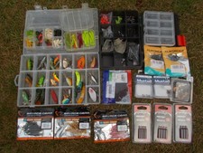 Fishing lures and tackle job lot perch and pike set up gear tackle