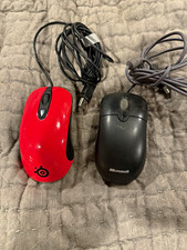 MSI SteelSeries Kinzu V3 Red Gaming Mouse + M...