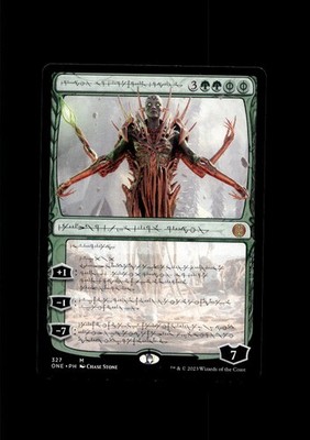 Phyrexia: All Will Be One #327 Nissa, Ascended Animist (Phyrexian)
