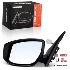 Driver Side Power Door Mirror - Compatible with Nissan Sentra 2013-2019 - Non