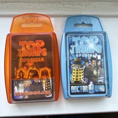 Doctor Who Top Trumps Specials Bundle - 2006 & 2010 Decks - Complete