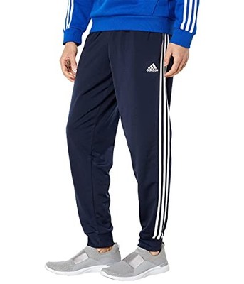 adidas Men's Essentials Warm-Up 3-Stripes Tracksuit Pants Ink  Sz Medium H46106