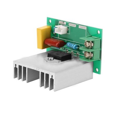 AC 0-220V 4000W 40A AC Motor Speed Controller Voltage Regulator LED Dimmers SET