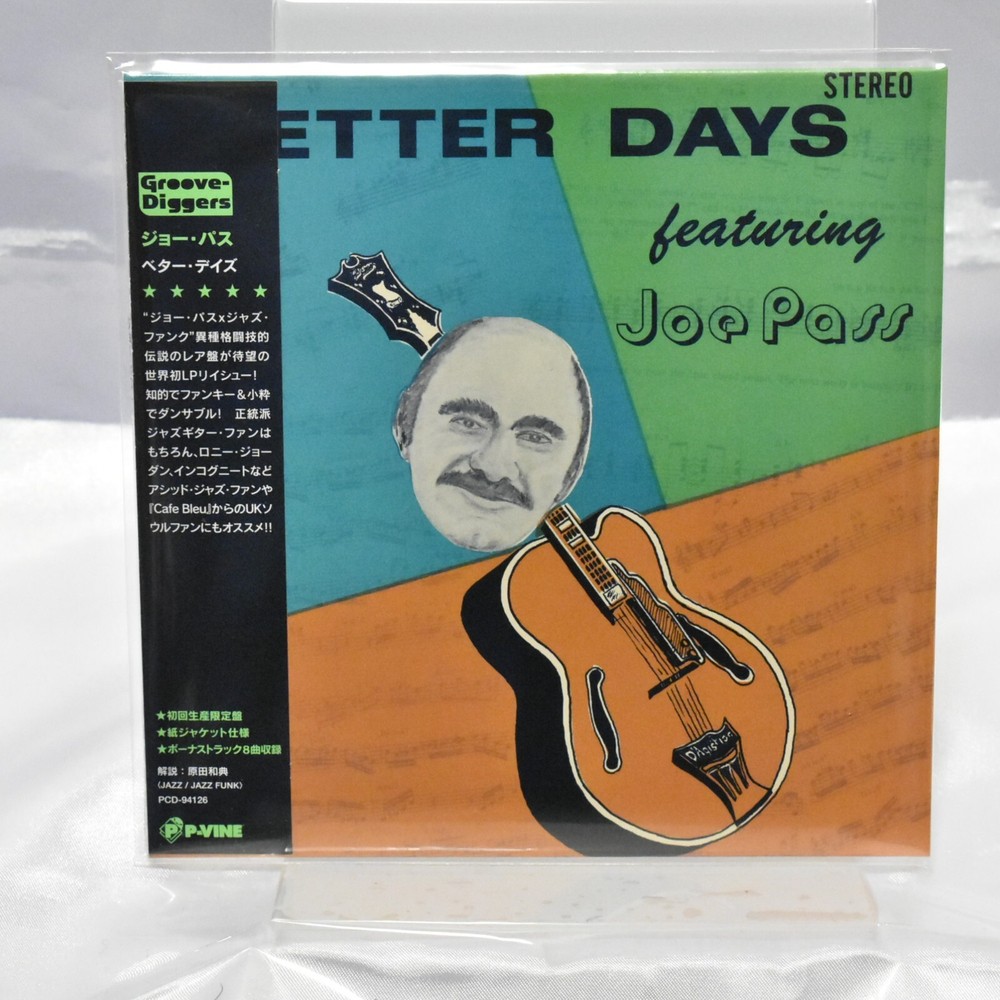 JOE PASS-Better Days-JAPAN CD Paper Sleeve Ltd/Ed