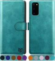 Suanpot [Rfid Schutz] FüR Samsung Galaxy S20 HüLle PU Leder HandyhüLle Le