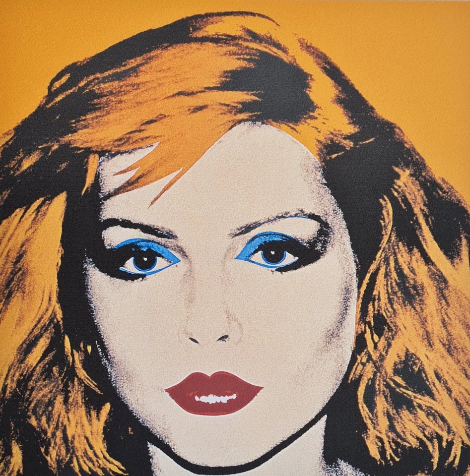 ANDY WARHOL * Debbie Harry (Blondie)*57x38 cm*signed lithograph*limited # 16/100 - Bild 2 von 4