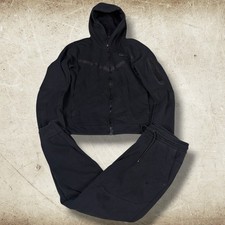 Nike Sportswear Tech Fleece Sweatsuit Men s Size S Black Hoodie Pants Tracksuit