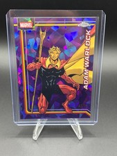 2026 Topps Chrome Marvel Sapphire Adam Warlock #2 Purple Refractor /75