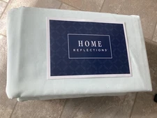 Home Reflections  Brushed Microfiber Sheet Set w/ Extra Cases  SZ Q..nwot