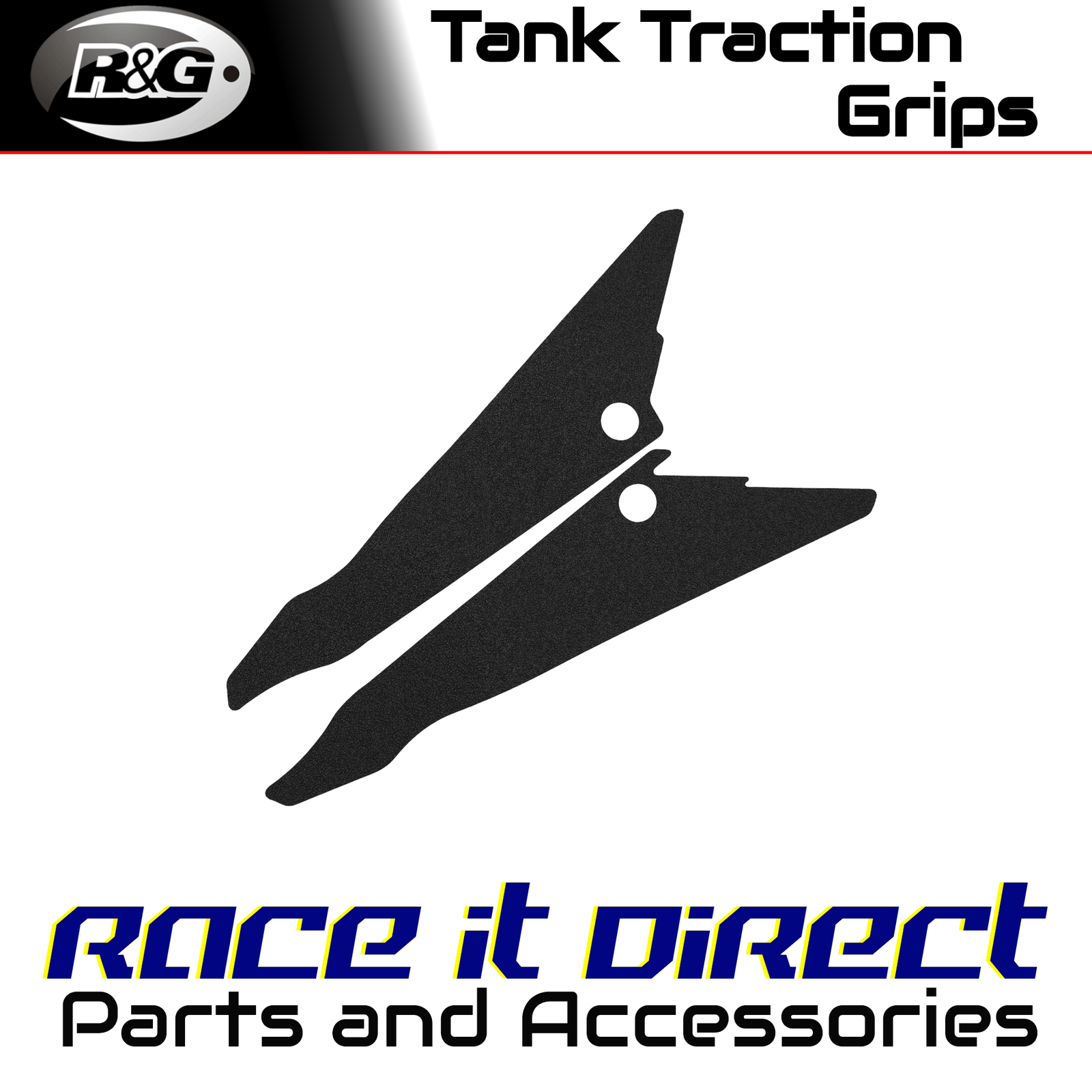 Tank Traction Grips for KTM 1390 Super Duke R Evo 2024-2026 Clear R&G