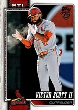 2026 Topps #221 Victor Scott II NM-MT Cardinals