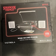 Stranger Things with the Victrola WSQK Record Player. Sealed Hard To Find 