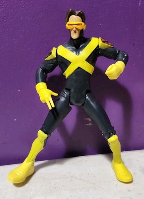 2001 ToyBiz Marvel X-Men Evolution Cyclops Action Figure Loose 6  