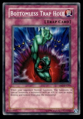 Bottomless Trap Hole - DB2-EN201 - YuGiOh | Buy 2 Get 1 Free