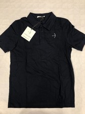 Polo Équitation Laguso Philip Navy Homme Polo Technique Manches Courtes Taille M
