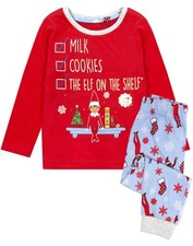 The Elf On The Shelf Elf On The Shelf Long Sleeve Long Leg Pyjama Set Unisex