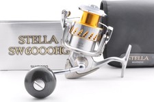 Mulinello da spinning Shimano 08 Stella SW 6000HG quasi come nuovo dal Giappone VTR 2