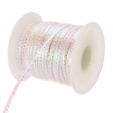 100m Hair Strings for Braids Polyester Metallic Hair Braiding String Colorful