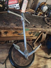 Antique Maritime Folding Boat Anchor 25" Long 19" Wide