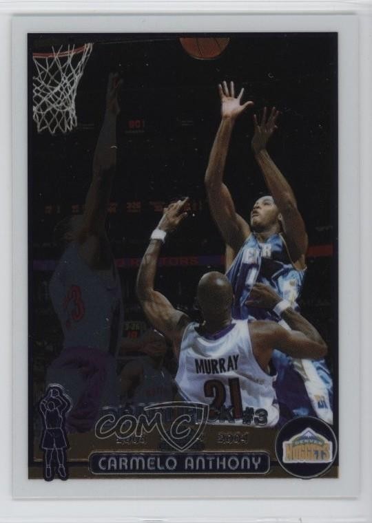 2003-04 Topps Chrome Carmelo Anthony #113 Rookie RC HOF 1t97
