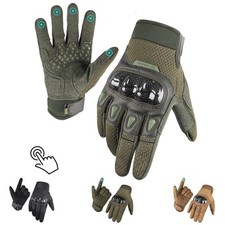 Tactical Work Gloves Knuckle Protection General Utility Heavy Duty Truck Driving