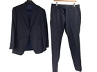 Charles Tyrwhitt Suit Men's 38S Navy Wool Slim Fit Two Piece Business