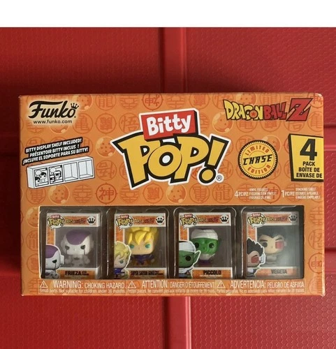 Funko Bitty Pop! Dragon Ball Bitty Pop Dragon Ball Z 4-Pk Rare Chase Vegeta