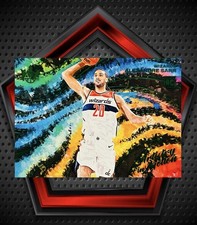 Alexandre Sarr RC *16/49* 2024-25 Panini Court Kings Artistry in Motion Wizards