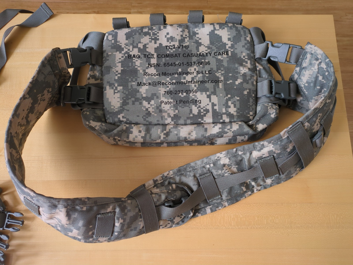 NEW Recon Mountaineer Combat Care Bag, Combat Casualty Medical Bag