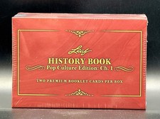2024 Leaf History Book Pop Culture Edition Chapter 1 Hobby Box