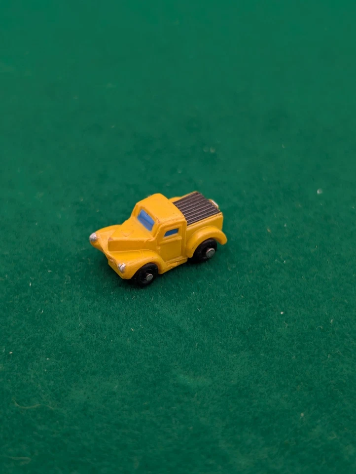 Micro Machines Ultrasmall Mini Insiders Yellow Willys 33 Pickup  - Image 3 of 4