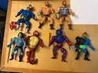 Vintage He-Man MOTU Masters of the Universe  1980's Lot Figures And Accessories