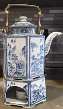 Toscany Collection Asian Style Teapot with a warmer.