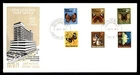 Mayfairstamps New Zealand FDC 1970 butterfly franking post office headquarters b